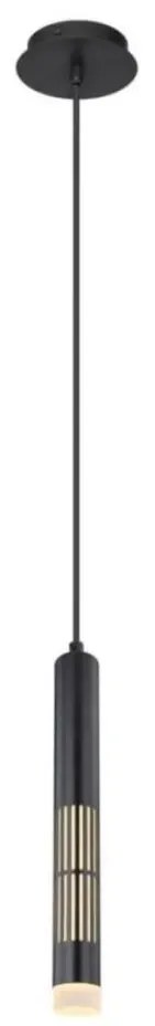 Globo 15630H - Pendul cu LED PENNY, 12W, 230V, 3000K, negru