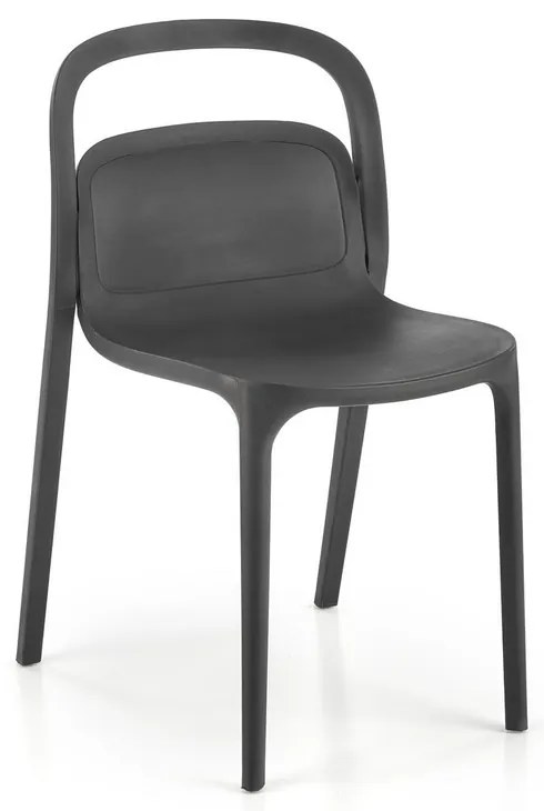 Scaun de bucaterie Lipa, negru