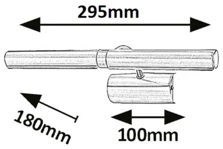 LED Corp de iluminat pentru tablouri PICTURE LIGHT 2xG9/2W/230V Rabalux 3643