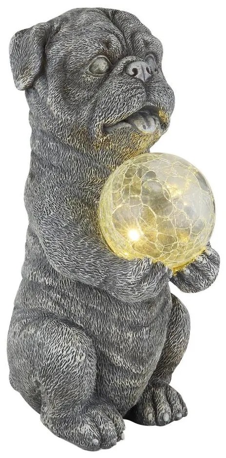 Globo 33889 - Decorațiune solară LED 0,02W/3V IP44, model câine