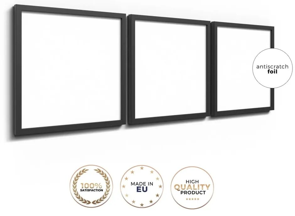 Tablouri 3 buc. 30x30 cm Pampas – Styler