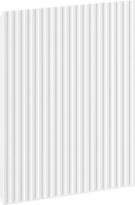 Mexen Rivel front canelat pentru corp dulap baie 30 x 43,5 cm, alb mat - 91A21-0300-470-1-01