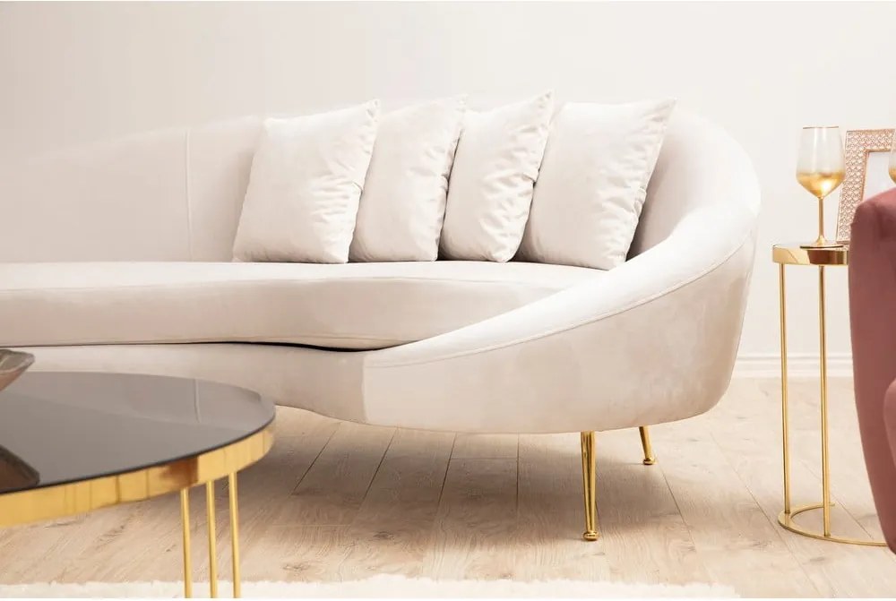 Canapea crem 255 cm Eses – Artie