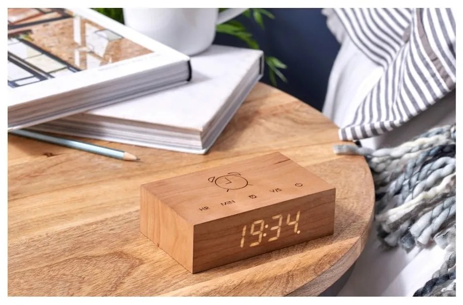 Ceas deșteptător digital Flip Click – Gingko