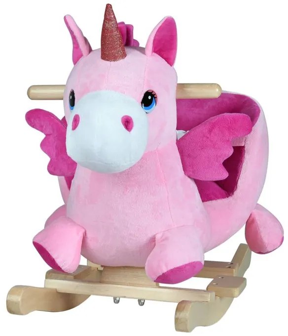 Deuba Unicorn balansoar pentru copii - roz