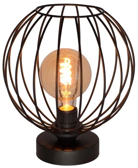 Lampă de masă MERCURE 1xE27/15W/230V neagră