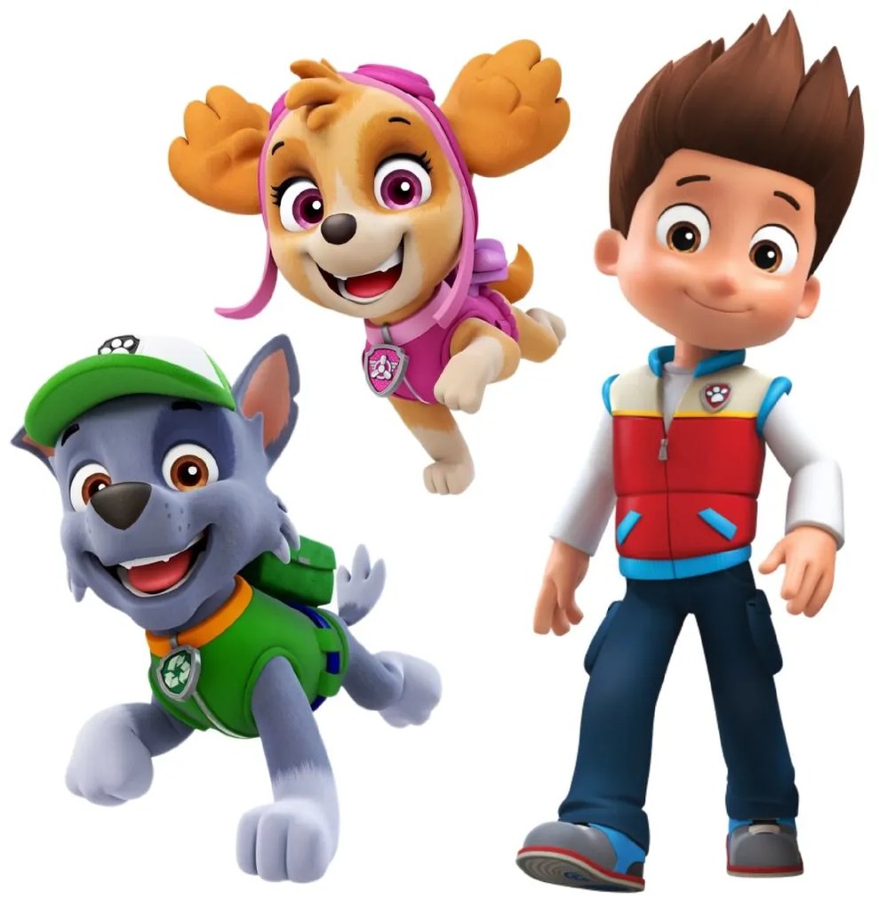 Autocolant de perete "PAW Patrol 5"