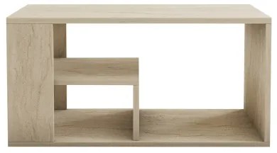 Masă de cafea JELIO, decor marmură, bej