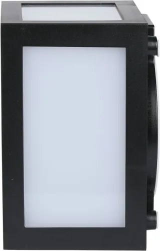 Aplică LED de exterior pentru perete LED/12W/230V 6400K IP65 neagră