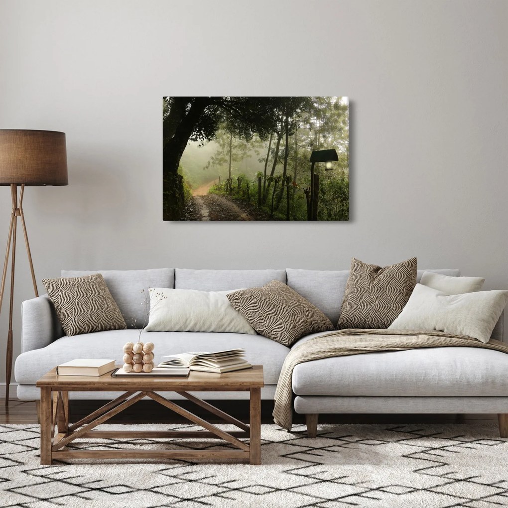 Tablou cu ceața de dimineața (90x60 cm)