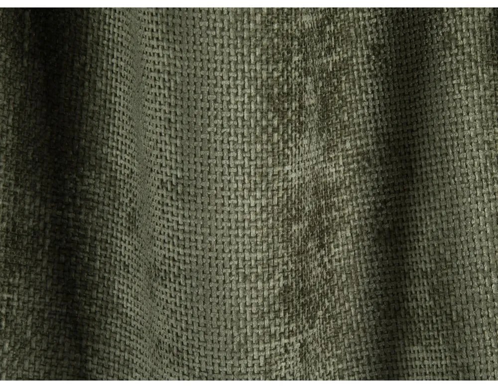 Canapea verde extensibilă/cu spațiu de depozitare cu tapițerie din chenille 262 cm Tonale – Cosmopolitan Design