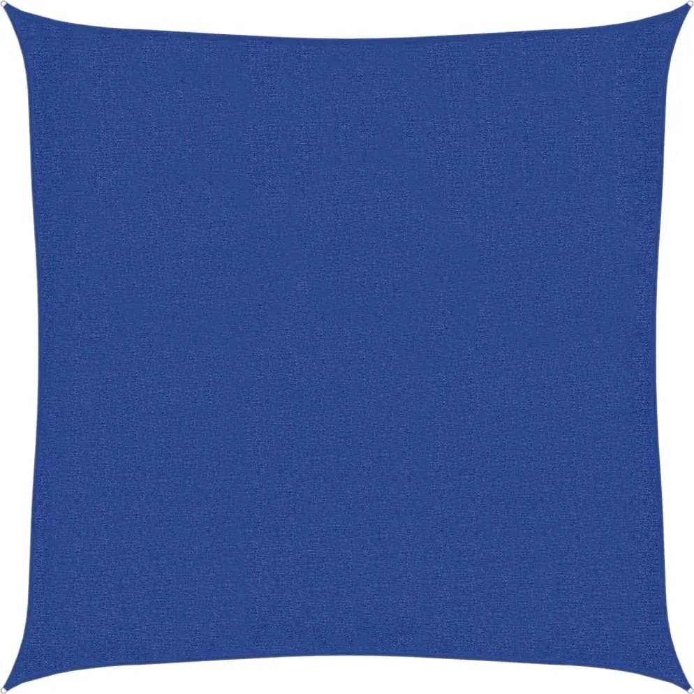 vidaXL Parasolar, albastru, 2,5x2,5 m, HDPE, 160 g/m²