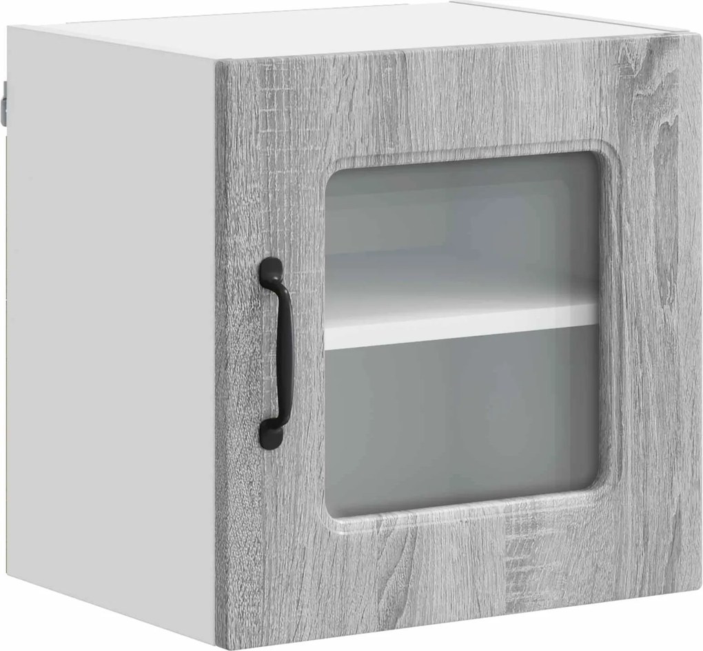 vidaXL Dulap de bucătărie Kalmar Gri Sonoma 40 x 31 x 40 cm