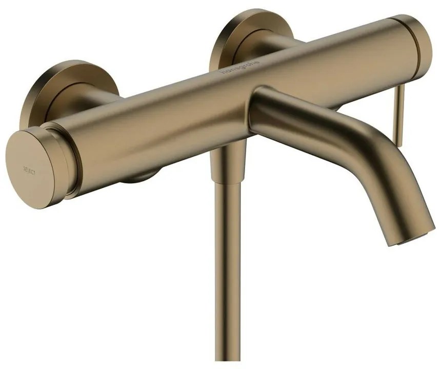 Baterie cada - dus bronz periat Hansgrohe Tecturis S