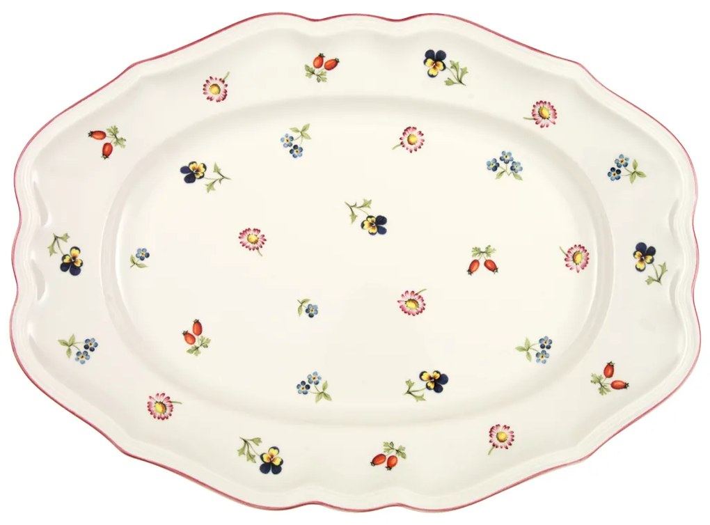 Farfurie ovală pentru servit, colecția Petite Fleur - Villeroy & Boch