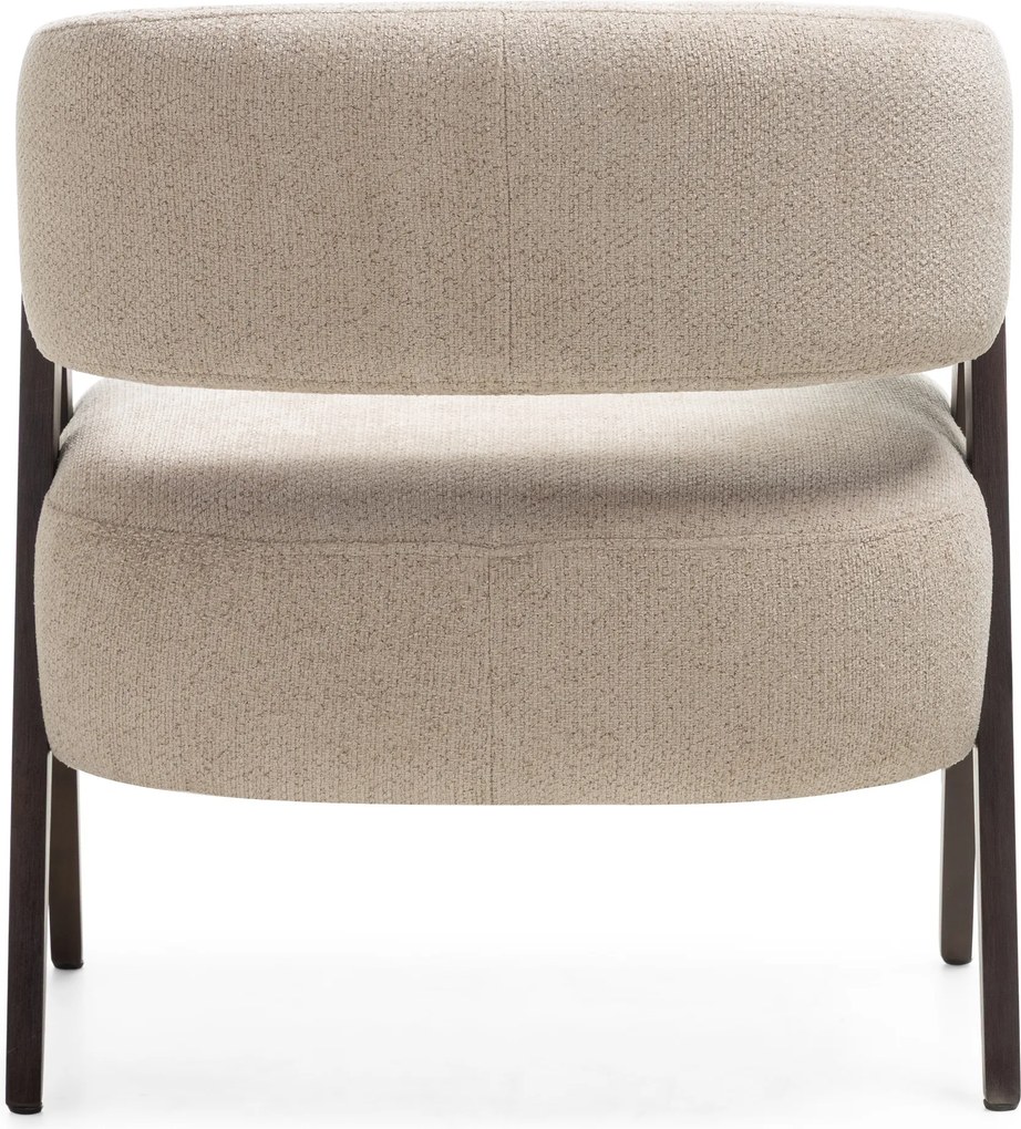 OFERTA Fotoliu design bej MIZU II. calitate