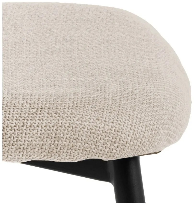 Set de scaune de sufragerie crem 2 buc. tapițat Ilsa – Actona