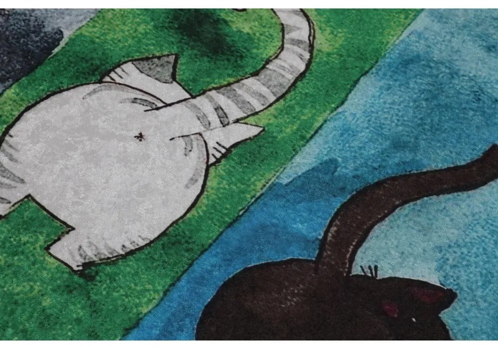 Covorașe de baie 2 buc. 60x100 cm Gatto Carino – Foutastic