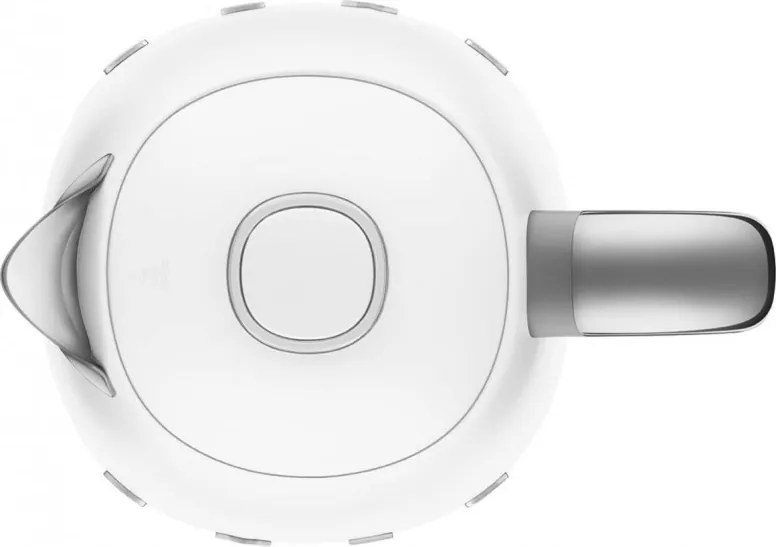 Fierbator electric SMEG KLF03WHEU, 2400W, 1.7 l, Oțel inoxidabil, Filtru lavabil, Auto. off, Alb