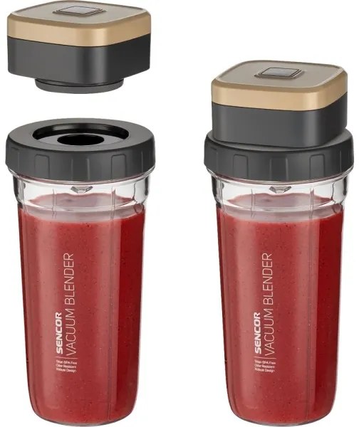 Blender cu mixare în vid Sencor 1500W/230V auriu
