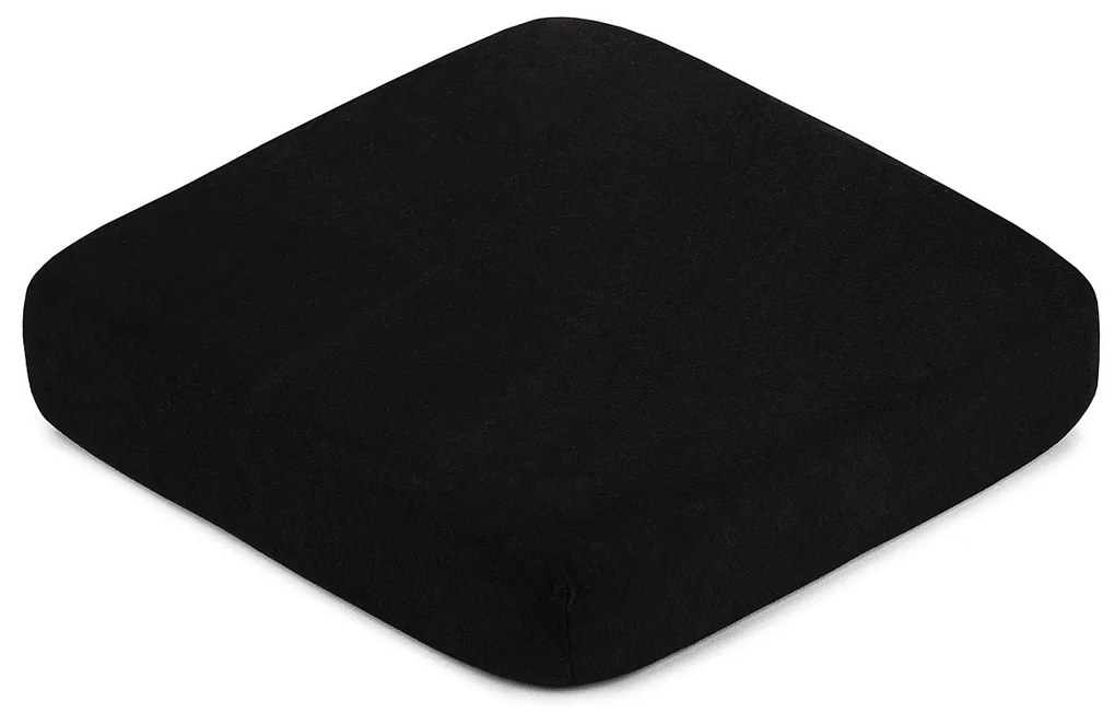 Cearşaf de pat 4Home jersey, negru, 160 x 200 cm