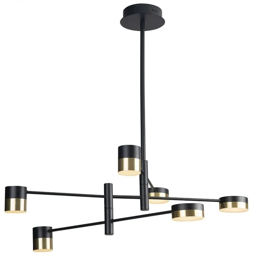 Lustra design minimalist cu 6 surse de lumina LED Puma P0405 MX