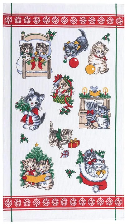 Prosoape de bucătărie din bumbac CRĂCIUN 2025 42 x 70 cm set 2 buc