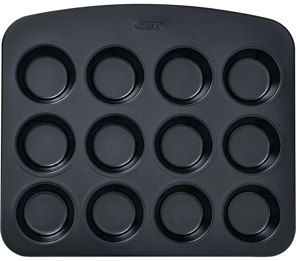Formă pentru 12 brioșe Pyrex Glide 36 x 31 cm, L