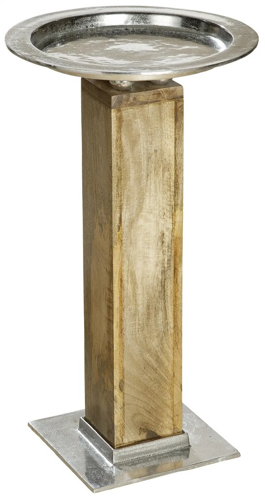 Suport flori ROTONDO, lemn metal, 70x40 cm