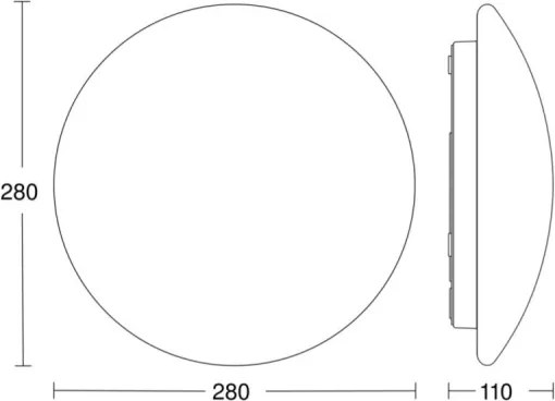 Steinel 056063 - LED Lampă exterior cu senzor RS PRO LED/9,5W/230V IP54