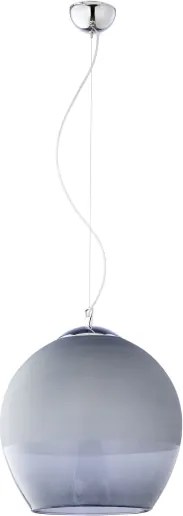 Sticlă de schimb pentru candelabru KULA E27, Ø 38 cm, gri fumuriu