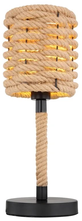 Lampa de masa stil rustic natural HALIA