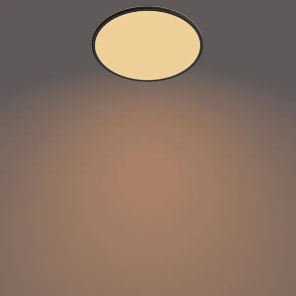 Corp de iluminat LED pentru baie dimabil SUPERSLIM LED/15W/230V IP54 negru Philips