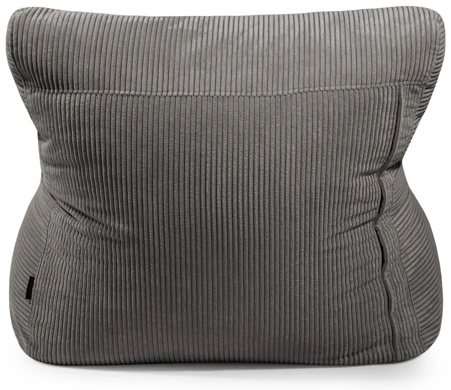 Fotoliu bean bag mov cu tapițerie din catifea reiată Lounge 100 – SLOWDOWN