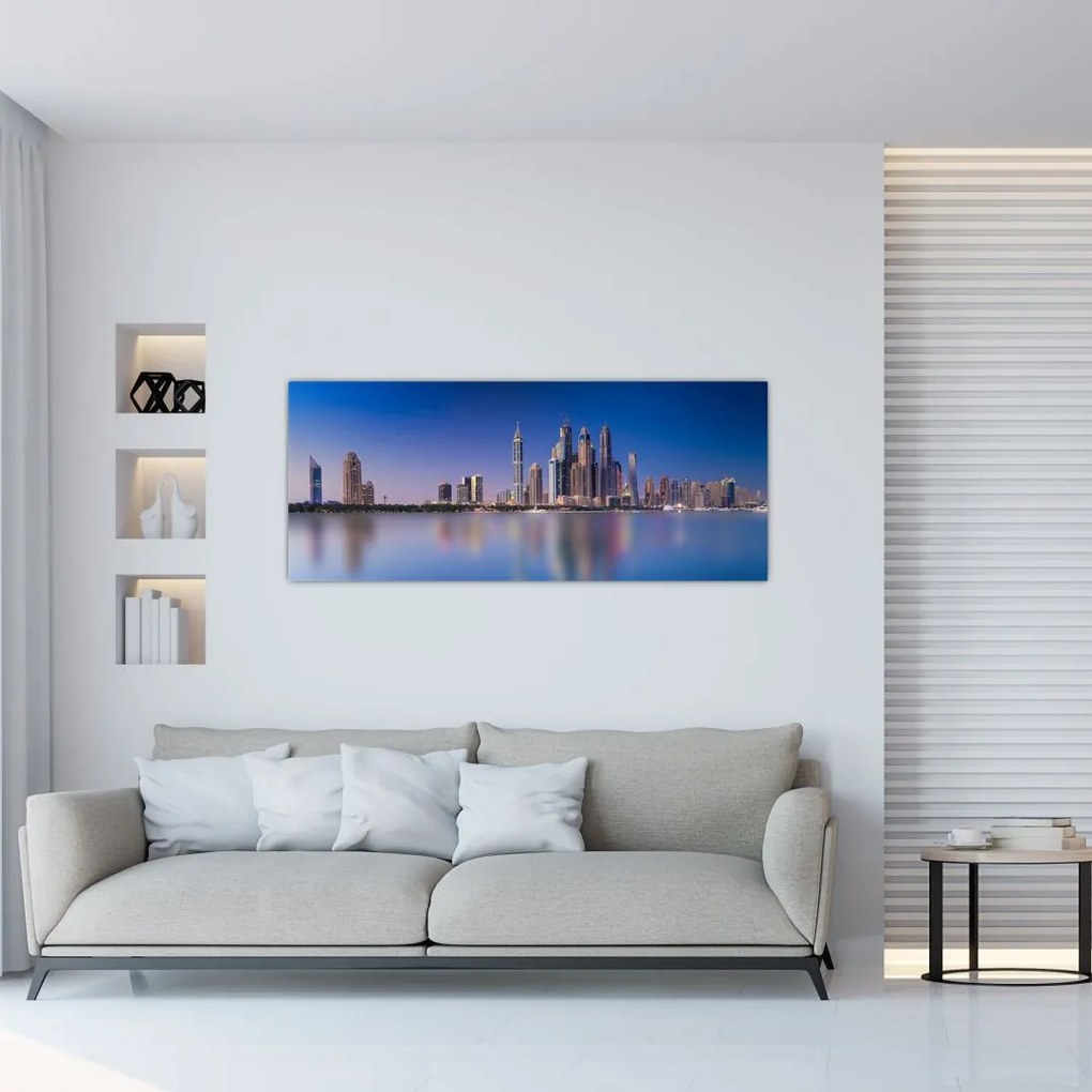 Tablou cu zgârie norii (120x50 cm)