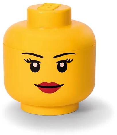 Cutie depozitare Fata L LEGO® Faces