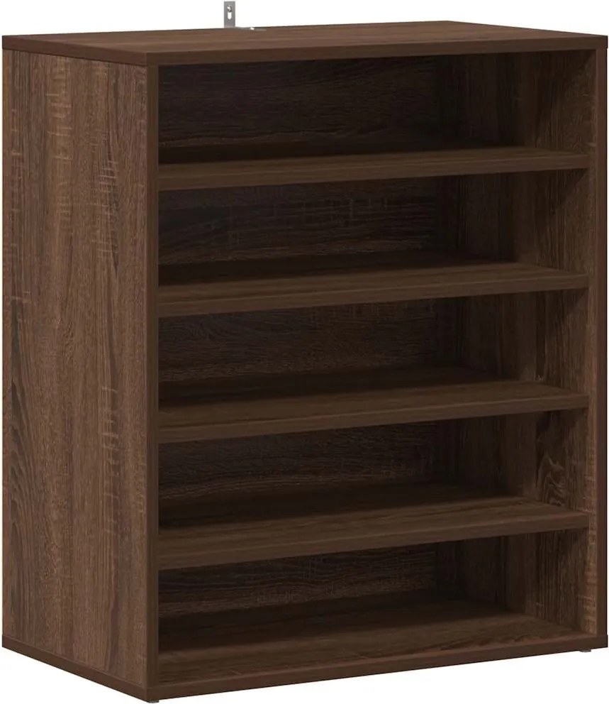 vidaXL Pantofar, stejar maro, 60x35x70 cm, lemn prelucrat
