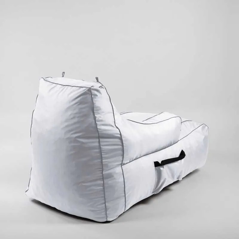 Fotoliu Player Pufrelax, Material Impermeabil - Alb