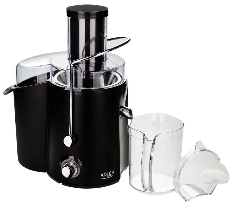 Storcator Adler AD 4127, 2 viteze, 1000W, 18000 r/min, 1 litru, Negru