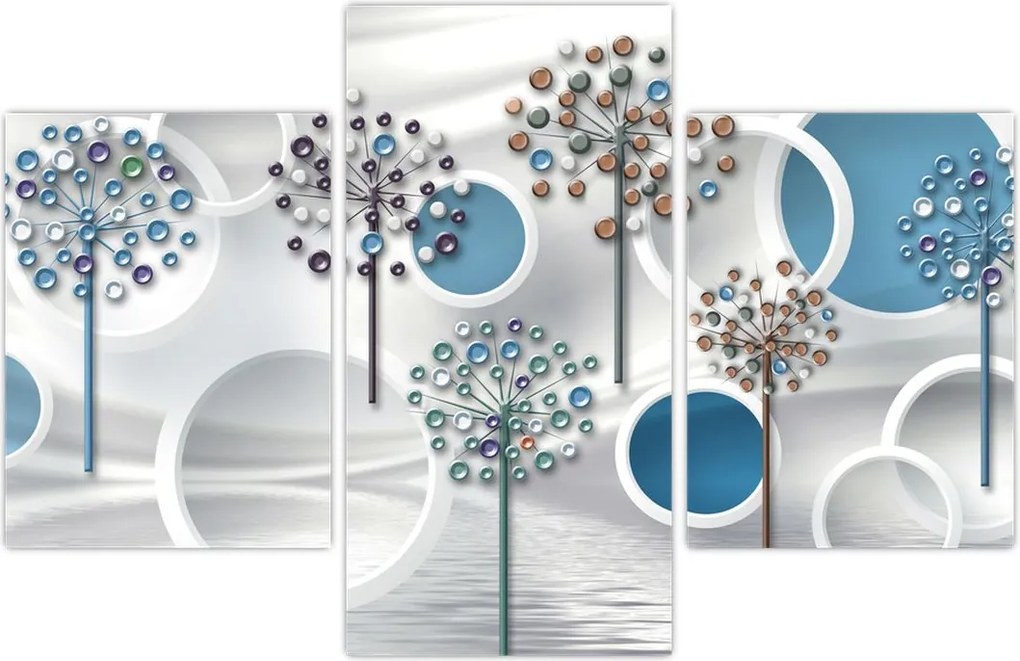 Tablou abstarcției artistice (90x60 cm)