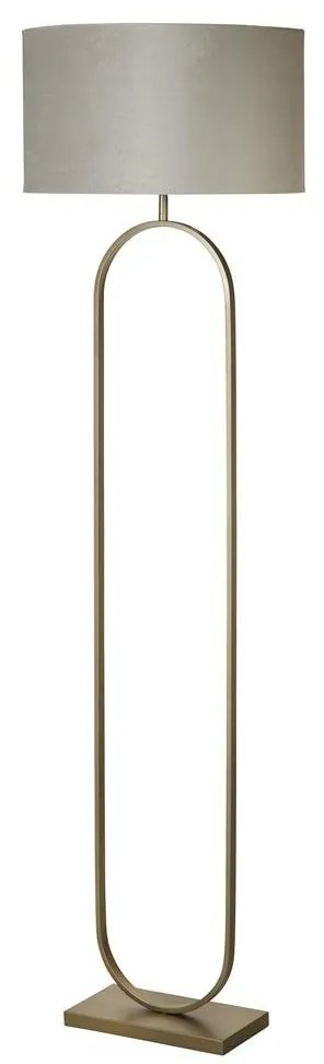 Lampadar/Lampa de podea decorativa Modish bronz/gri