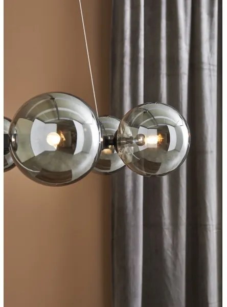 Lustră pe cablu CIRCLE 6xG9/20W/230V neagră Markslöjd 108051