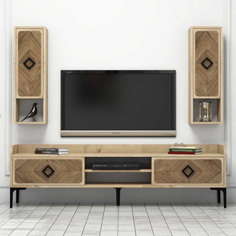 Ansamblu Comoda TV Samba Oak