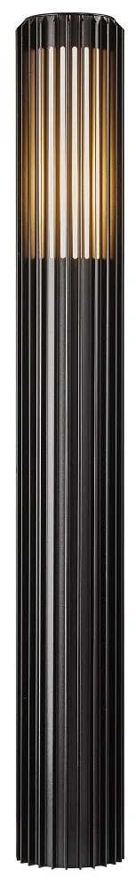 Stalp iluminat exterior design nordic IP44 Aludra H-95CM seaside black