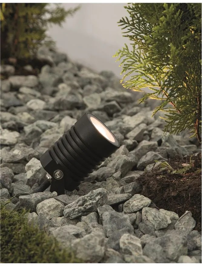 Tarus cu spot LED orientabil pentru iluminat exterior IP65 STAKE II