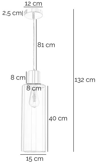 Lustră pe cablu ONLI DODO 1xE27/22W/230V cupru