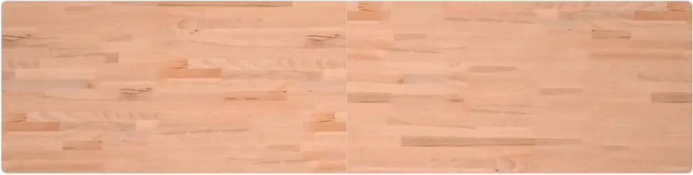 vidaXL Blat de birou, 220x55x2,5 cm, lemn masiv de fag