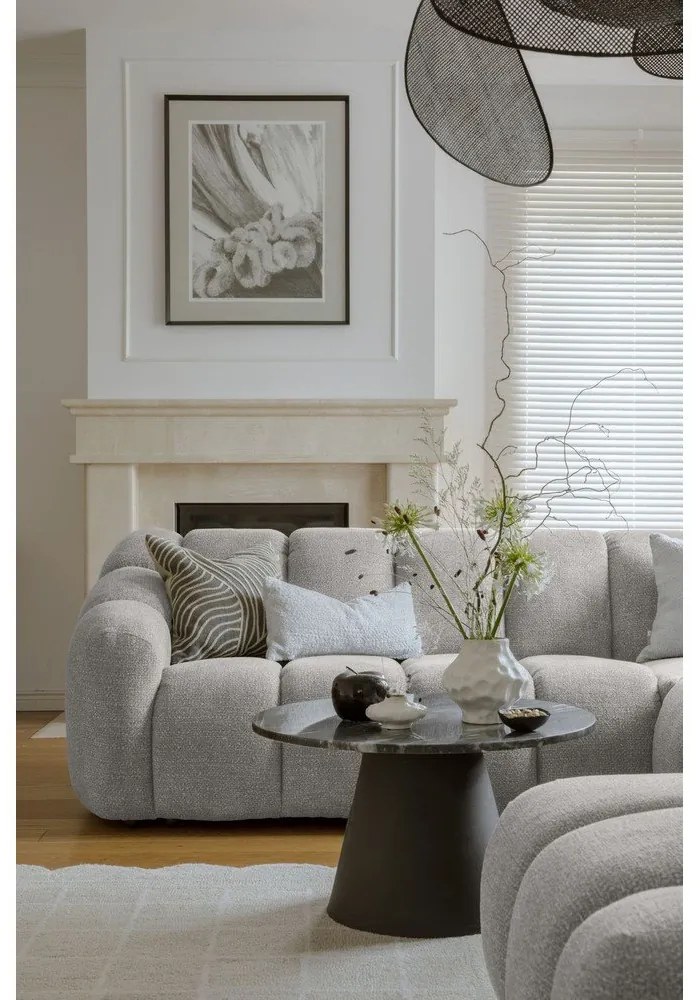 Colțar gri deschis (cu colț pe partea stângă/în formă de "U") Shell – Miuform