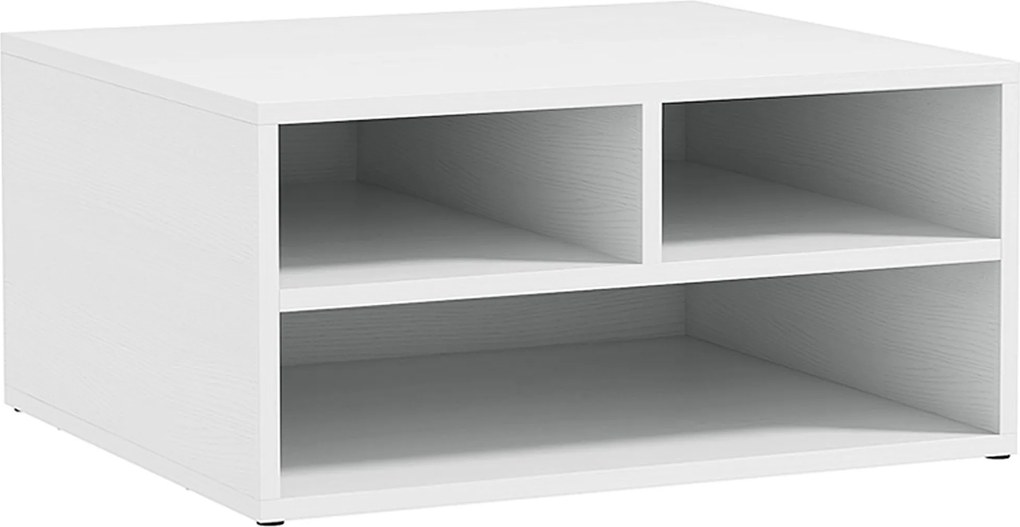 HOMCOM Suport pentru Imprimantă cu 2 Niveluri, 47x40x27.5 cm, Alb | Aosom Romania