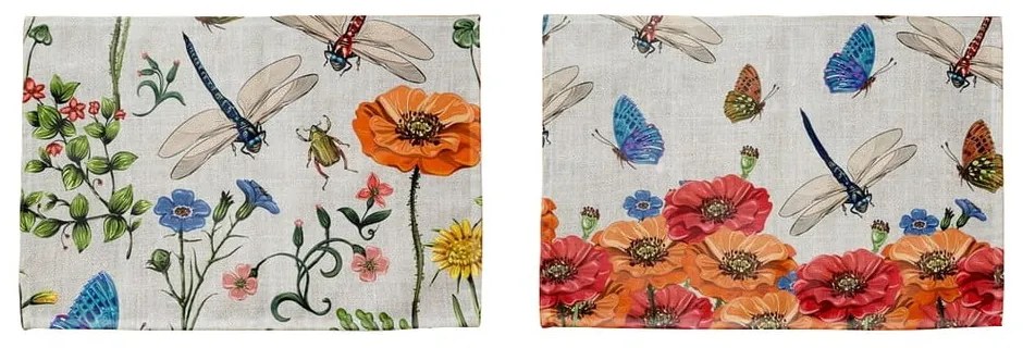 Set 2 suporturi textile pentru farfurii Madre Selva Tierra Bella
